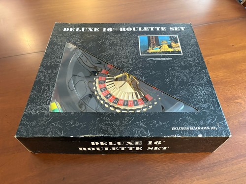 Deluxe roulette black - &,