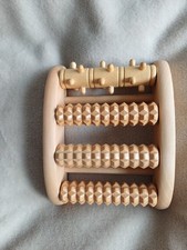 Wooden Foot Roller Massager.