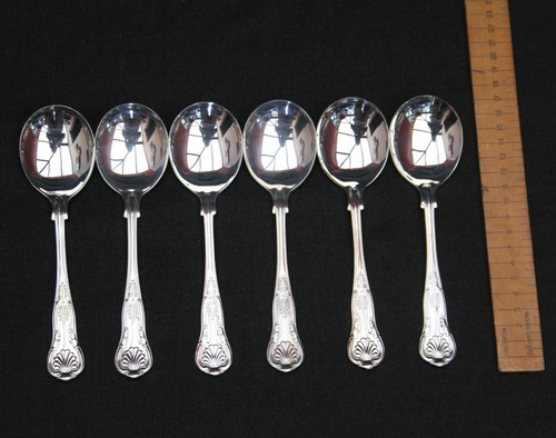 Kings pattern cutlery soup - (,