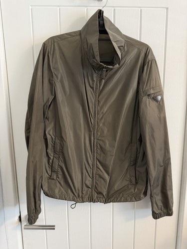 Prada nylon jacket zip - prada,