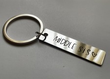 Middle Sis Keyring 45x10mm