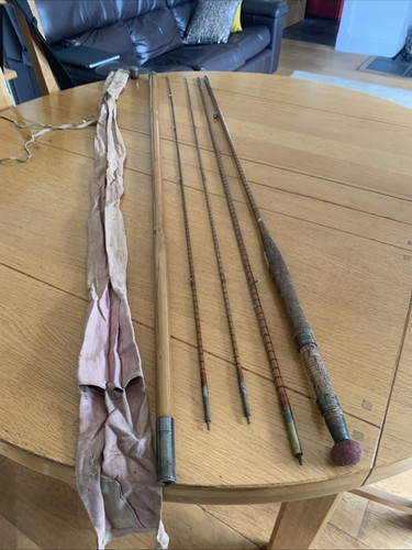 Fishing rod split - rod, cane