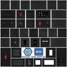 Nexus matt black switches - nexus,