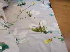 John Lewis W477 x D212cm ROMO SAPHIRA JADE Wave Header Blackout SINGLE Curtain