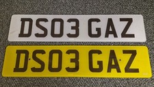 Private Car Registration - DS03 GAZ - On retention, ready to transfer.