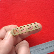 WW1 South African Cape Peninsula Police Reserve Shoulder Title Badge Africa