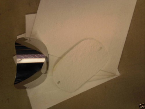 Ceramic gasket flue door - ceramic,