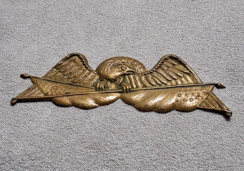 Civil war era - hat, badge