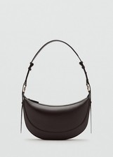 MANGO Oval shoulder bag