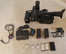 Sony PMW-200 Camcorder with Batteries and XQD Cards, Card Reader and SxS Adapter