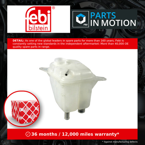 Coolant expansion tank fits - tank,