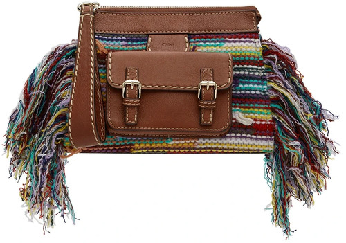 Chloe edith pouch recycled - chloe,