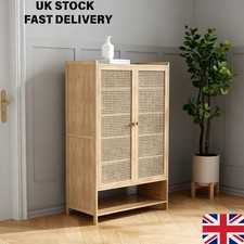 Natural Bamboo Shoe Cabinet