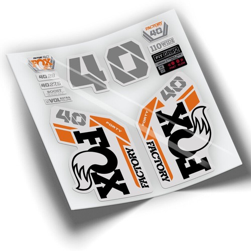 Fox factory fork decal 2021 - fox,