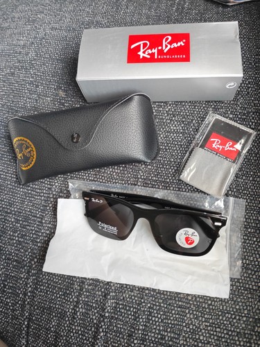 Matte black polarised - , ray-ban