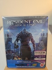 RESIDENT  EVIL  APOCALYPSE  BLU-RAY   LIMITED  EDITION   STEELBOOK  BRAND  NEW  