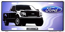 Ford F-150 Metal License Plate