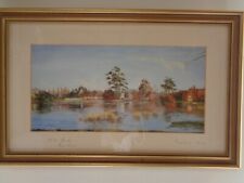 Rachel Long  MILL POND  BEAULIEU signed  Art print Great condition Rare