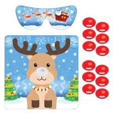 Christmas Party Game - Stick the Nose on the Reindeer