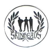 Skinheads Laurels Metal Enamel