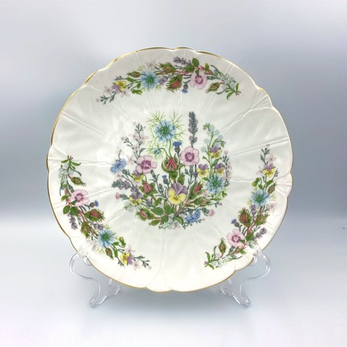Aynsley wild tudor cake plate - aynsley,