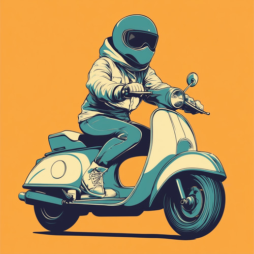 Wall decal sticker retro