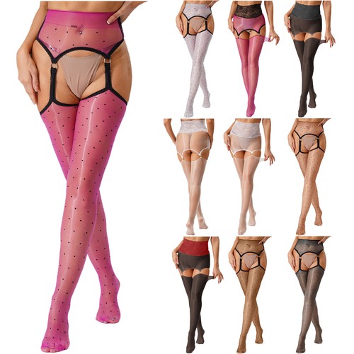 Womens sheer lace thigh - womens,