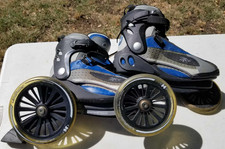 LandRoller Mojo Skates Blue