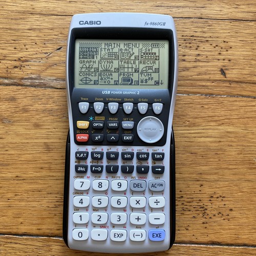 Casio 9860gii - casio, fx-9860gii