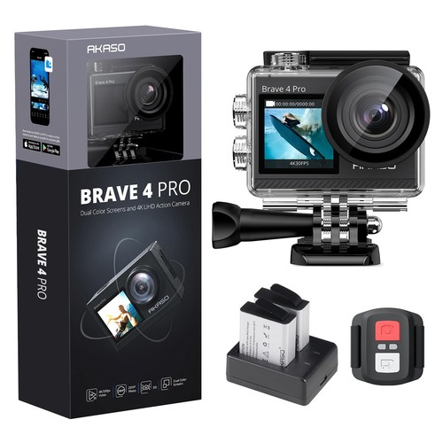 Akaso 4k30fps waterproof - akaso,