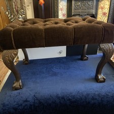 Vintage brown Chesterfield