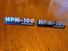 2 Vintage Pioneer HPM-100
