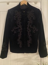 Zara Black Bead Embellished