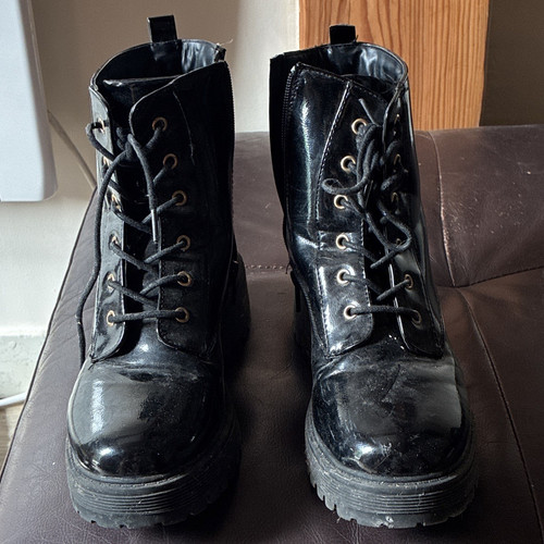 River island leather black - river,