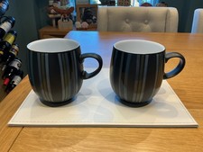 Denby Jet Stripes Large Curve