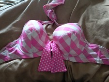 32E la senza pink and white