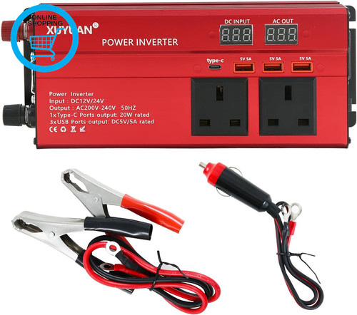 Power inverter 1200w car - power,