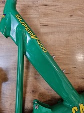 Cannondale Super V400 Mountain Bike Frameset In Gloss Green/Yellow USED LIGHTLY