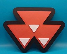 Old massey ferguson logo - logo, 3d