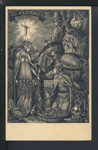 Artist postcard karl mahr - postcard, st