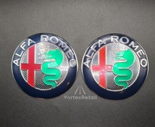 2X 74mm ALFA ROMEO NEW STYLE
