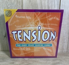 Tension Family Edition Board Game by Cheatwell Games Naming Game - New & Sealed