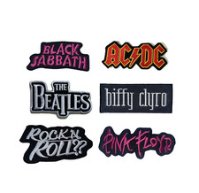 Music Embroidered Patches