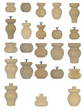 Single wooden furniture - furniture, foot