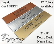 NAME PLATE FOR OFFICE DESK OR
