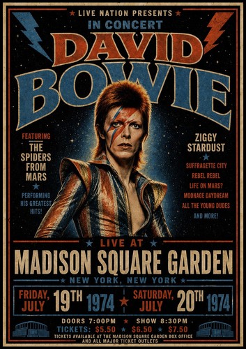 David bowie 1974 - david,