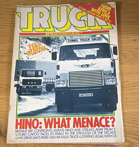 Truck magazine may 1981 - magazine,