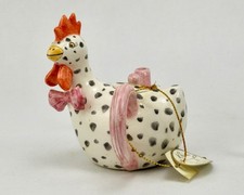 KHIEN CERAMIC MINIATURE CHICKEN TEAPOT
