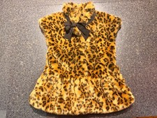 Monnalisa soft leopard faux