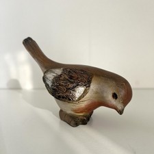 Wooden Bird Figure Ornament